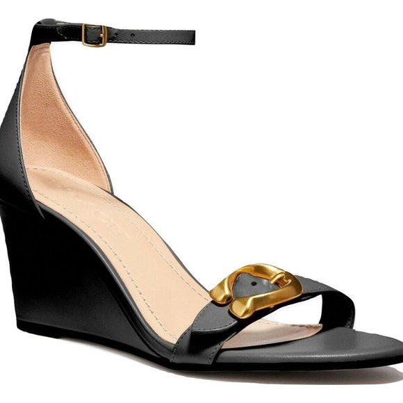 Coach Odetta Wedge Sandals - Picture 1 of 2